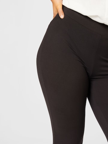 PIECES Curve جينز ذات سيقان واسعة سراويل 'NALA' بلون أسود