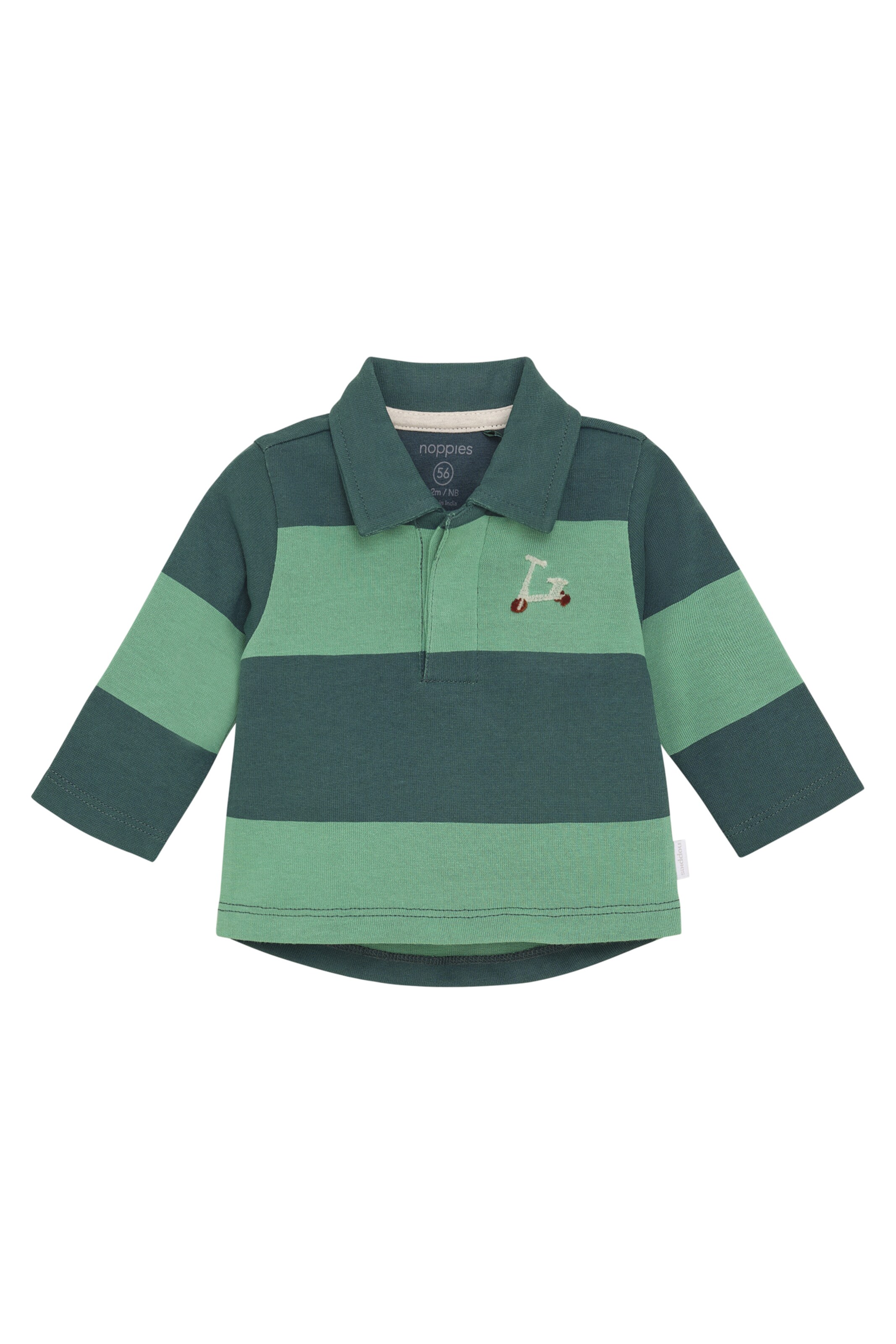 Noppies Shirt 'Stuart' in Groen: voorkant