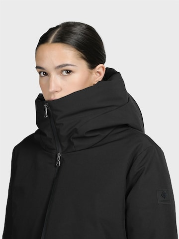 Canadian Classics - Casaco de inverno 'Caroline' em preto: frente