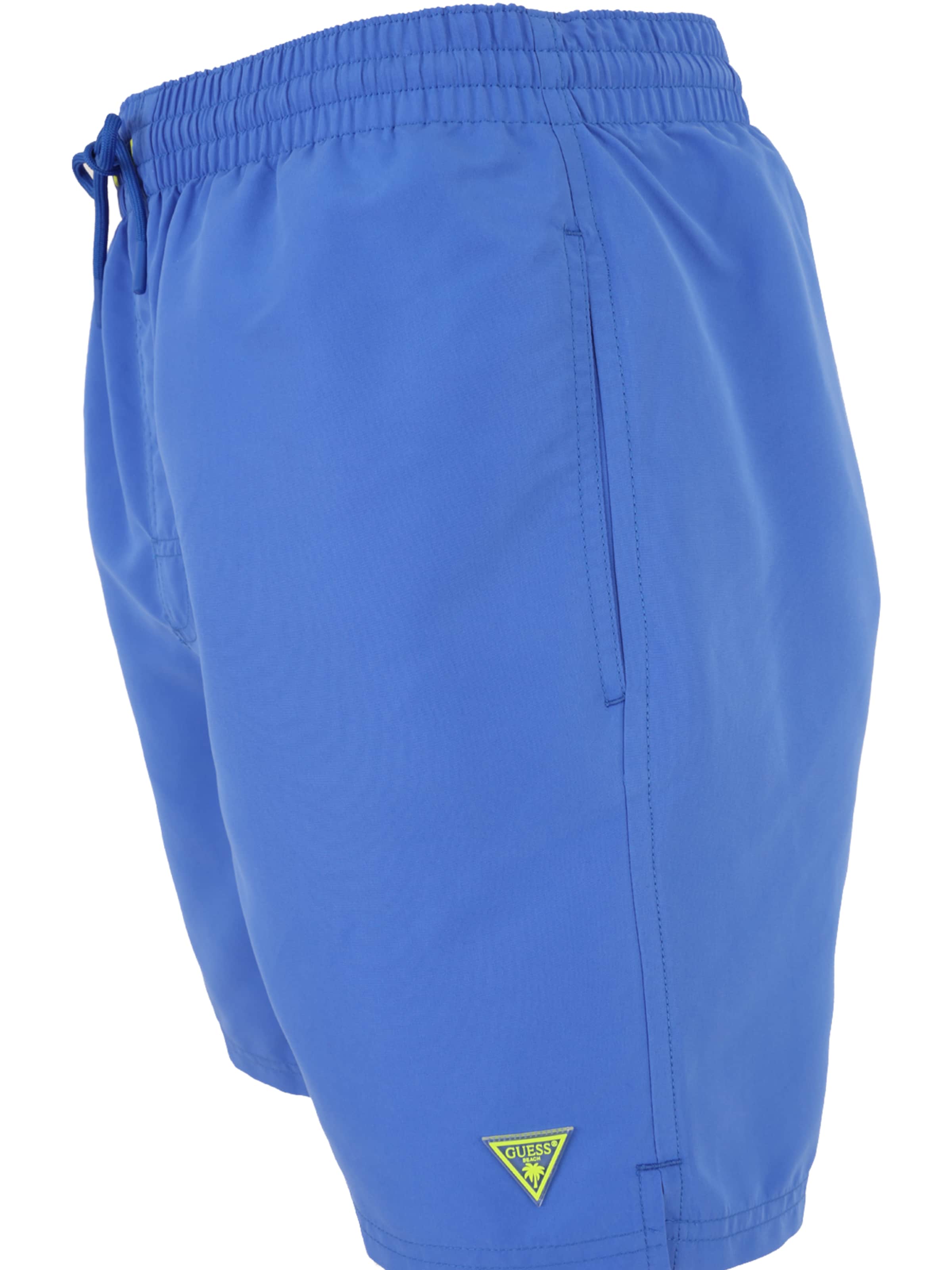 Șorturi de baie de la GUESS pe albastru