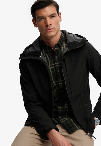 Superdry & Co Tussenjas in Zwart