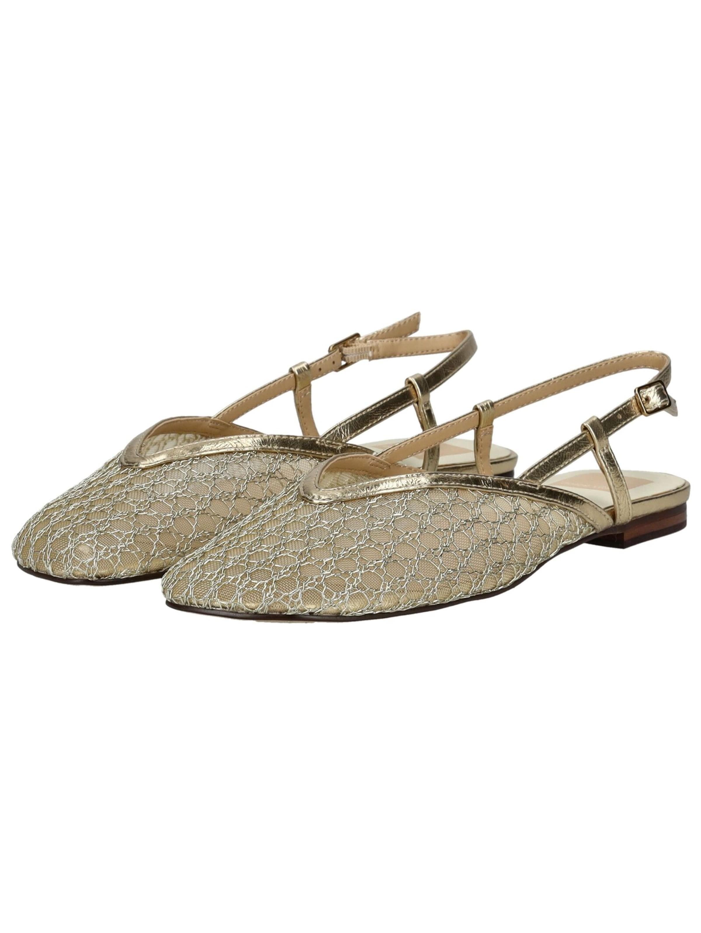 Ballerina con cinturino di Dolce Vita in oro