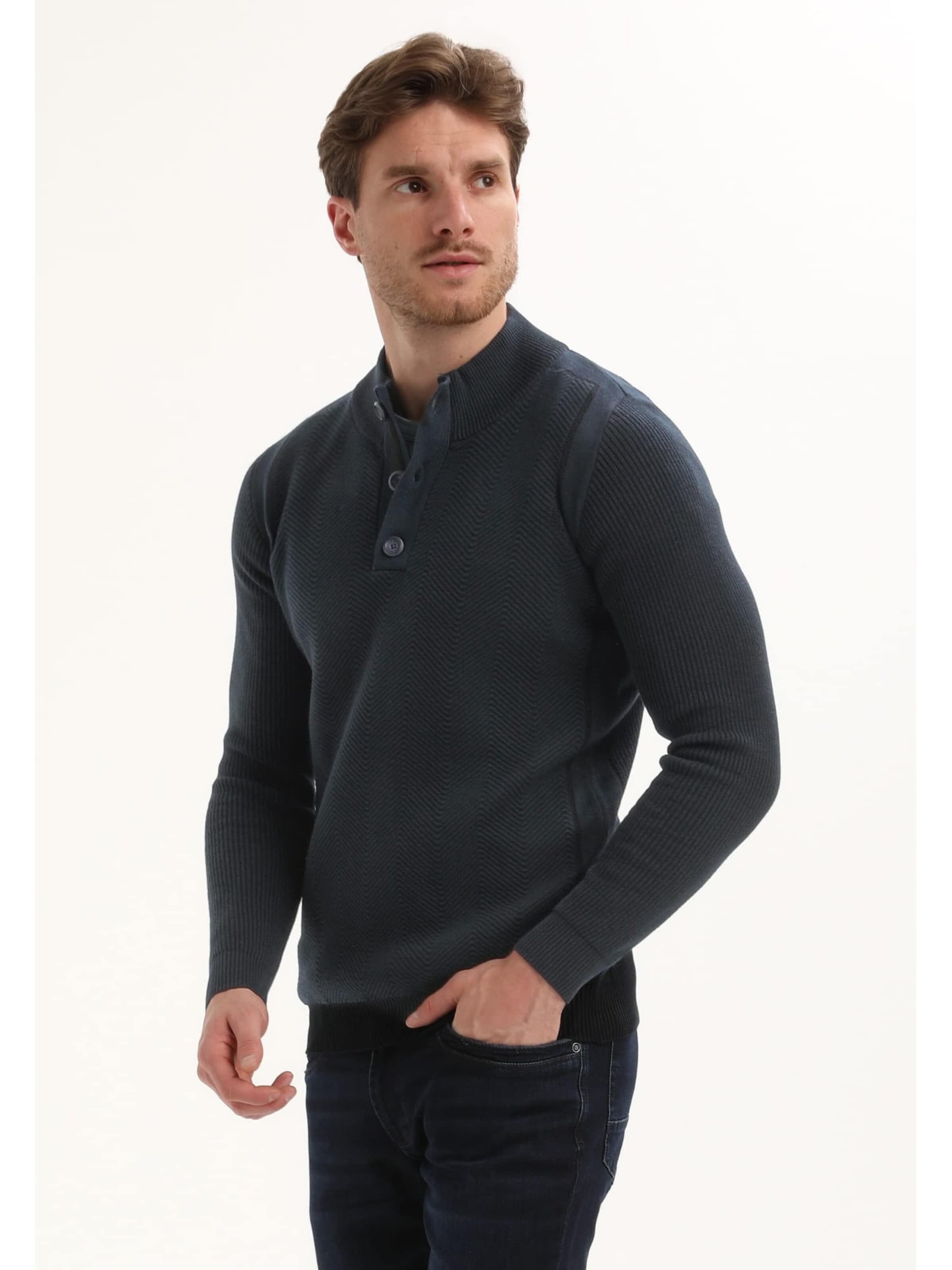Gabbiano Sweater in Blue