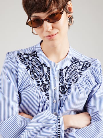 Emily Van Den Bergh Blúz - kék