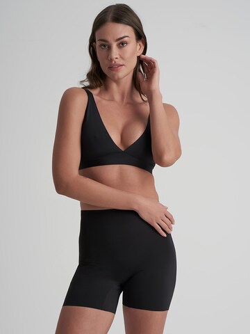 Bye Bra Bodice in Black: front