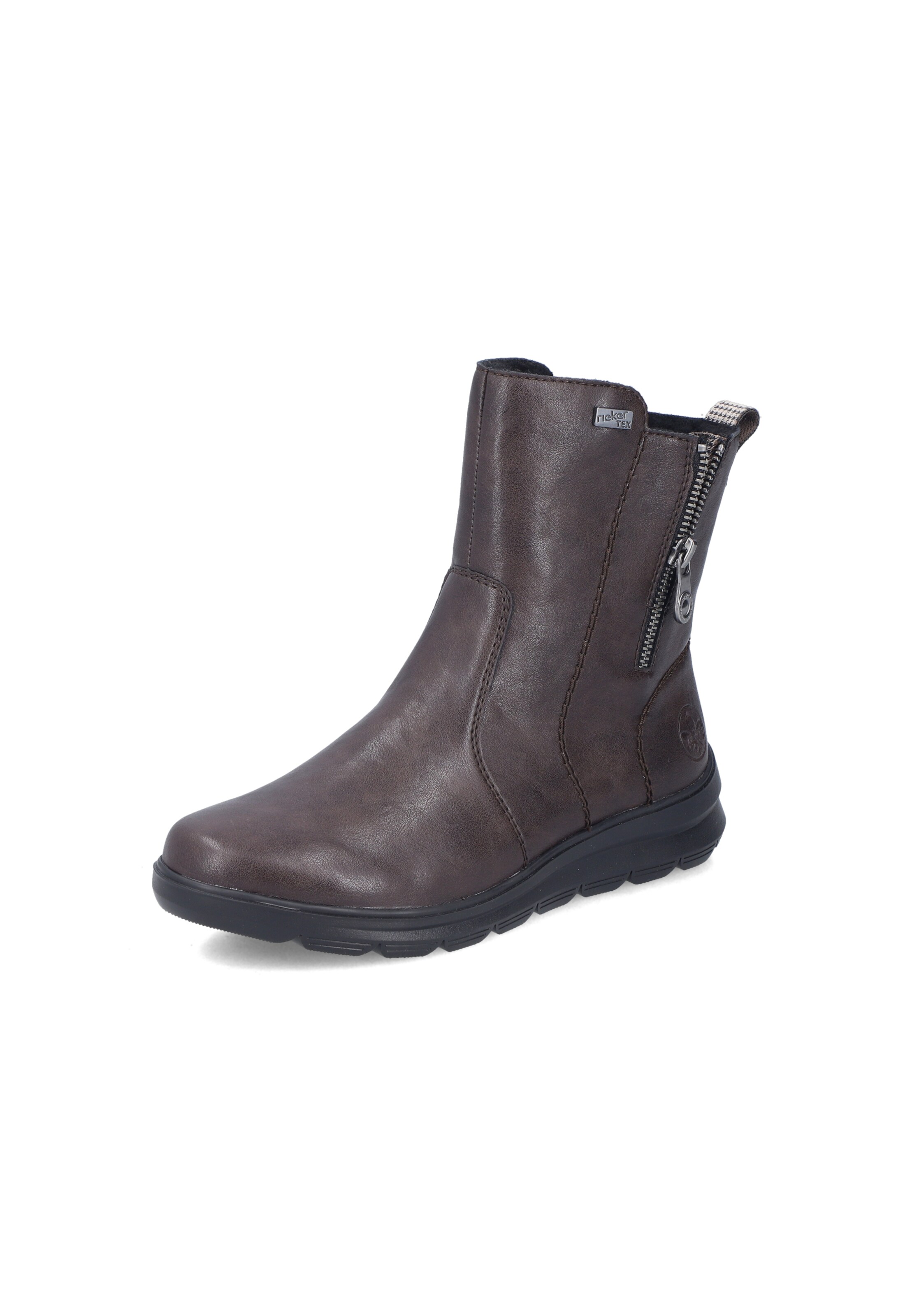 Bottines Rieker en marron : devant