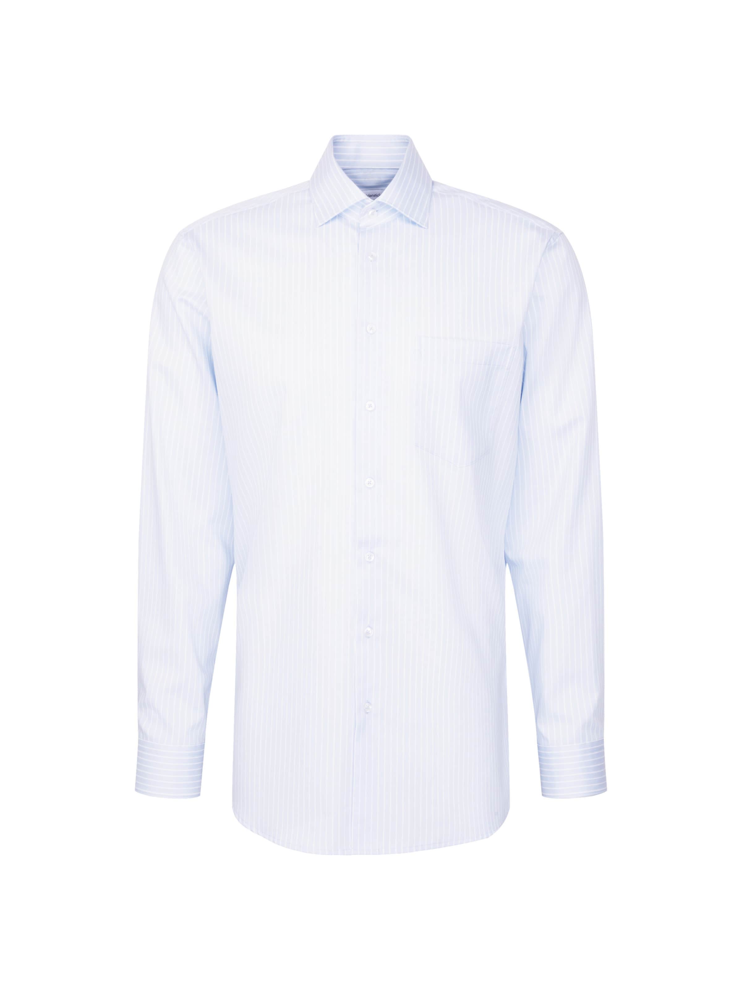 SEIDENSTICKER Zakelijk overhemd 'SMART ESSENTIALS' in Blauw: voorkant