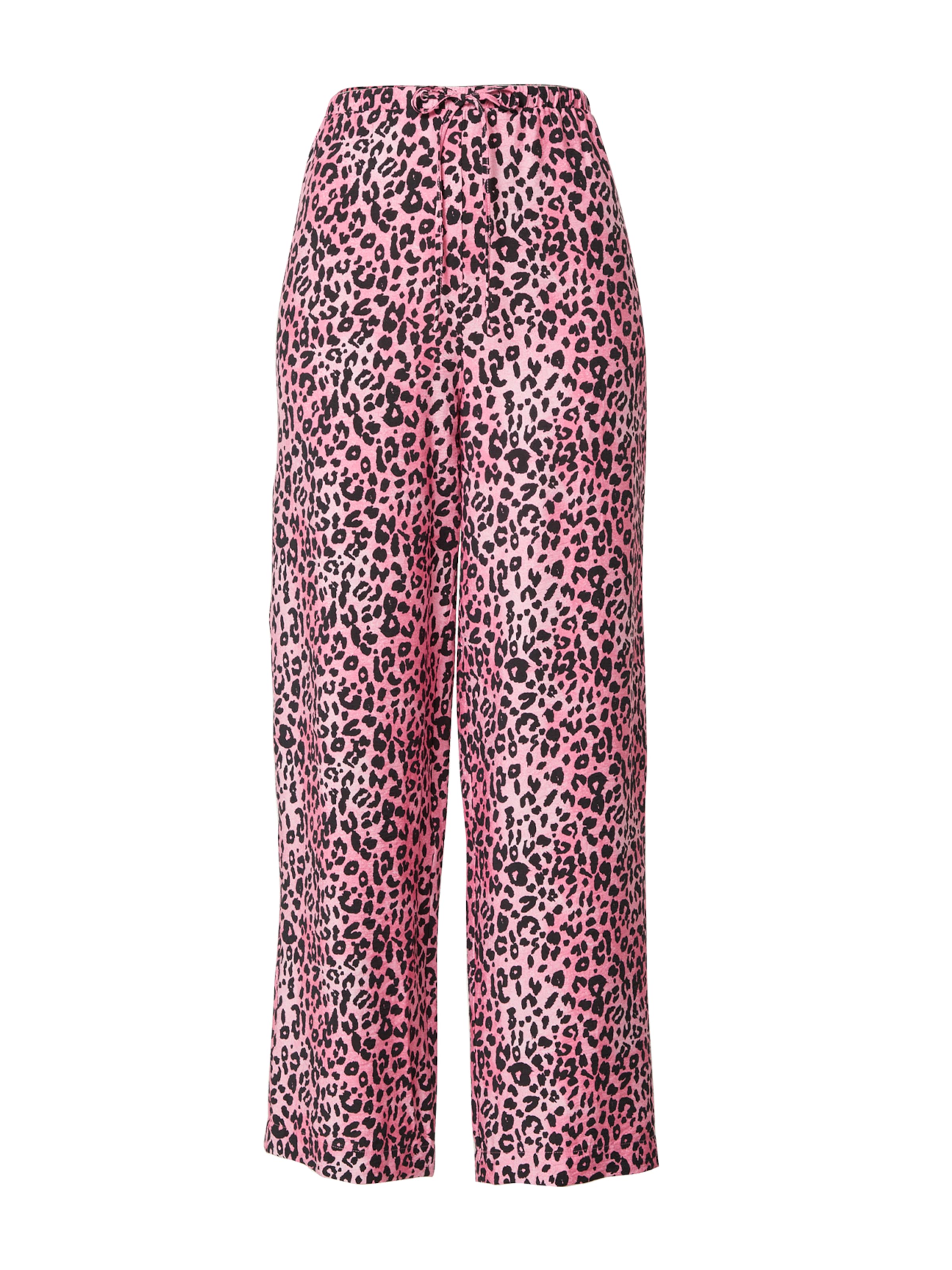 EDITED Wide leg Παντελόνι 'Anneli' σε ροζ: μπροστά