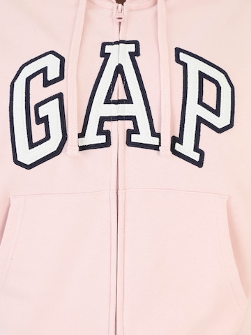 Veste de survêtement 'HERITAGE' Gap Petite en rose