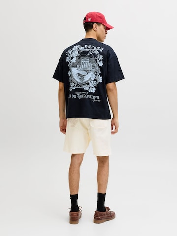 Baggy Pantaloni di JACK & JONES in bianco