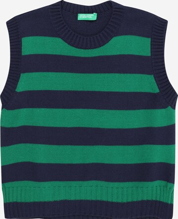 UNITED COLORS OF BENETTON Vest in Green: front