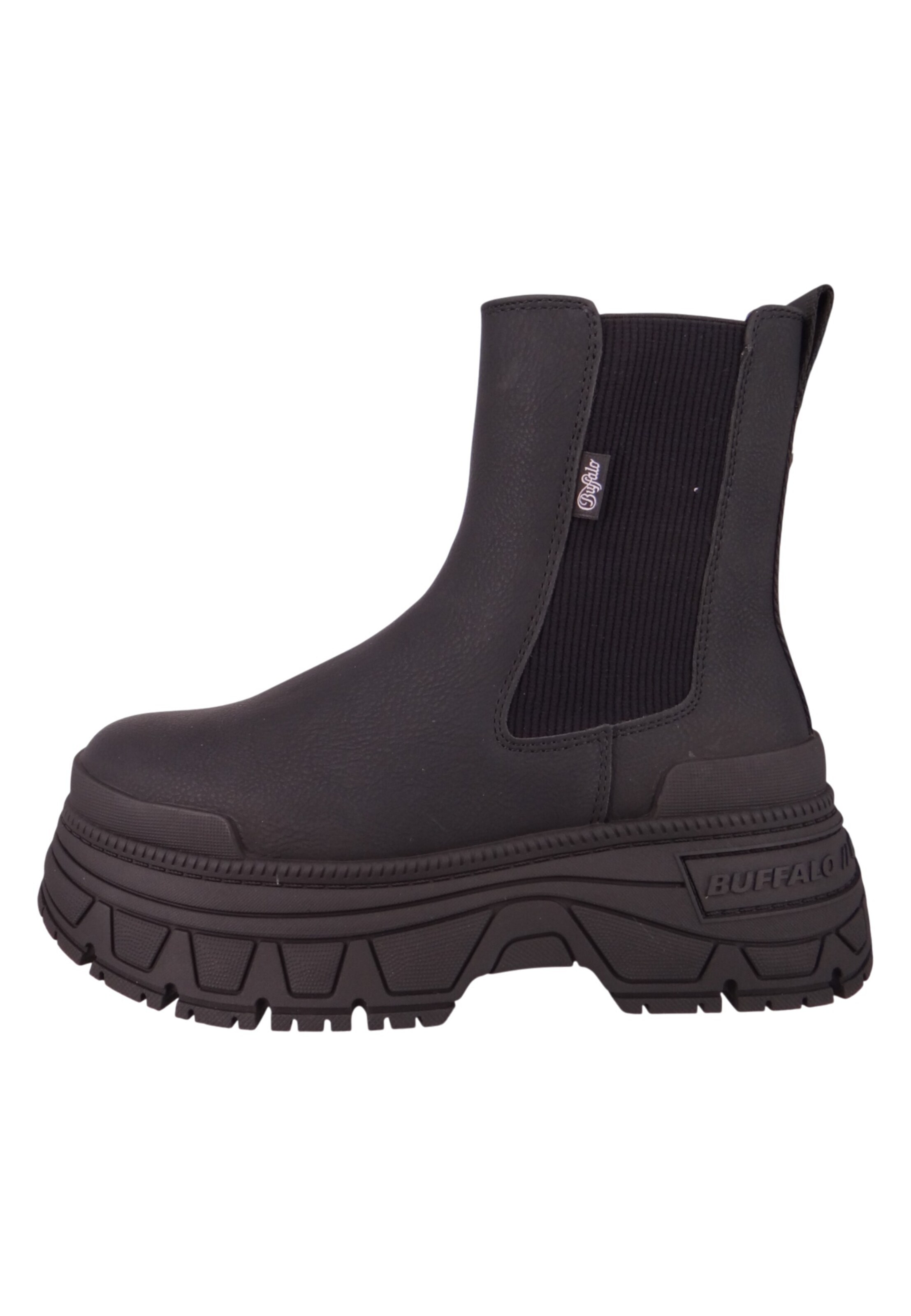BUFFALO Chelsea boots in Zwart: voorkant