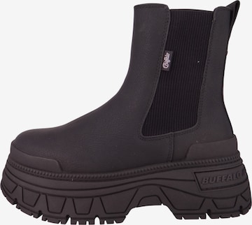 juoda BUFFALO „Chelsea“ batai 'Fusion': priekis