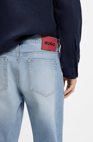 HUGO Tapered Jeans in Blau
