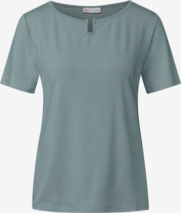 STREET ONE Shirt in Blau: Vorderseite