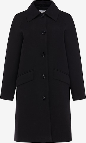 Manteau mi-saison Usha en noir : devant