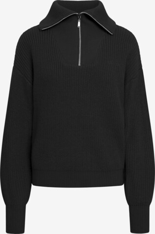 BENCH Pullover 'THURYNN' in Schwarz: predná strana