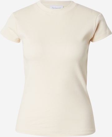 T-shirt 'EVERYDAY' TOPSHOP en beige : devant