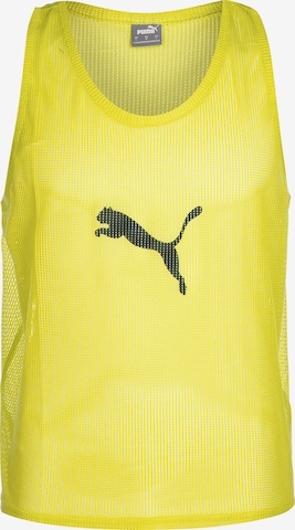 PUMA Performance Shirt in Yellow: front
