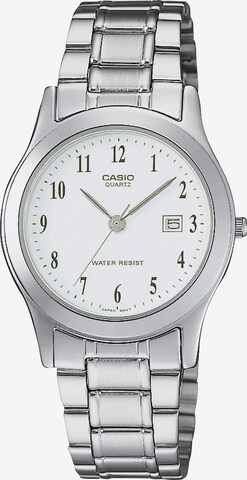 CASIO Analoguhr in Silber: predná strana