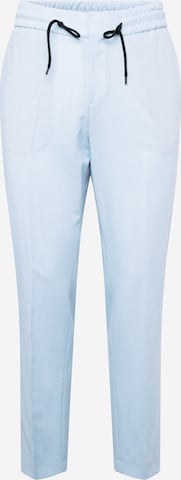 HUGO Red Úzky strih Plisované nohavice 'Howard231X' - Modrá: predná strana