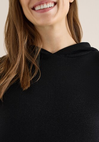 CECIL Strickkleid in Schwarz