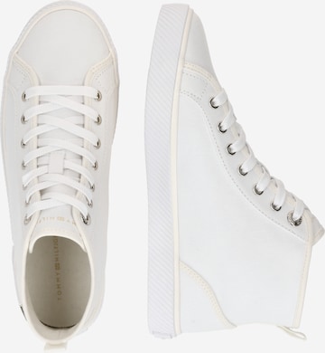 TOMMY HILFIGER High-Top Sneakers '1985' in White