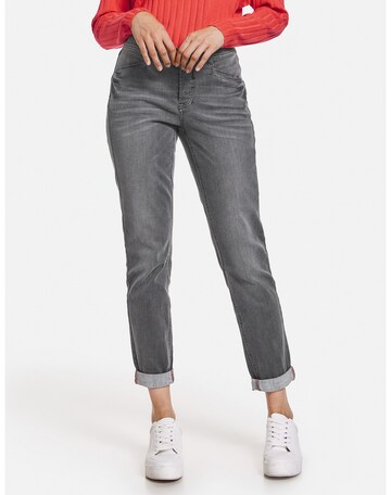 TAIFUN Slim fit Jeans in Grey: front