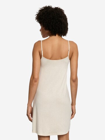 Hanro Nachthemd 'Natural Elegance' in Beige