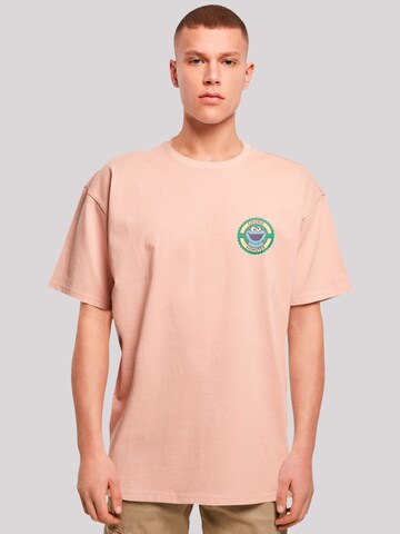 T-Shirt F4NT4STIC en rose : devant