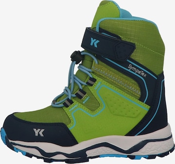 LURCHI Boots 'Lando-SYMPATEX' in Green: front