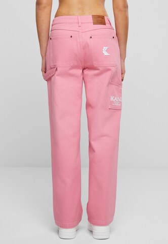 Loosefit Jeans cargo di Karl Kani in rosa