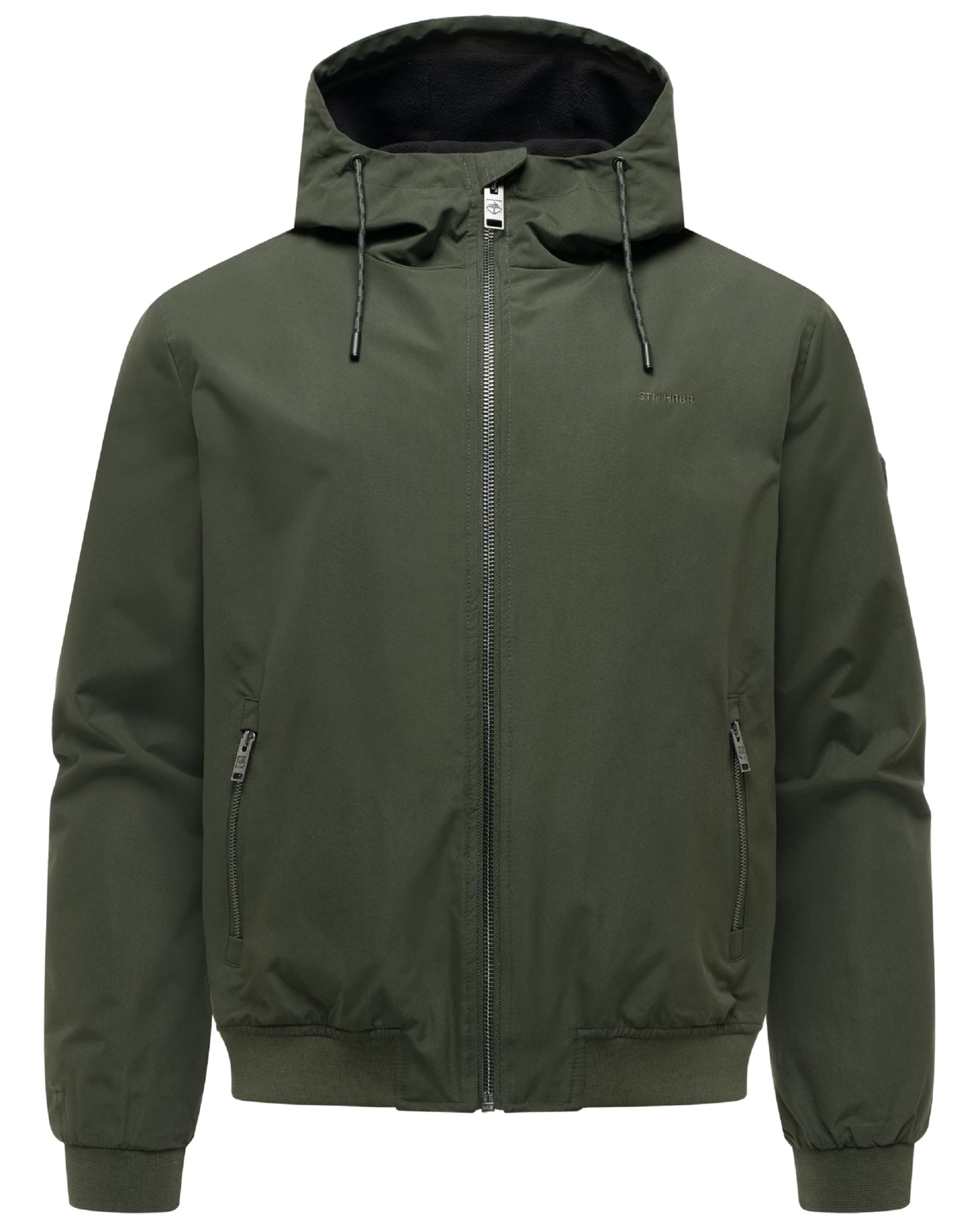 STONE HARBOUR - Chaqueta funcional 'Daxaar XX' en verde: frente