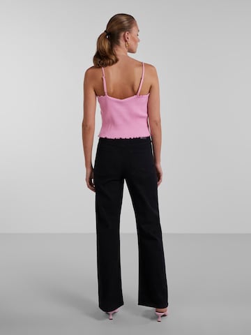 PIECES Top 'NUKISA' – pink