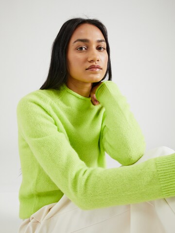 BOSS Sweater 'Fesperana' in Yellow