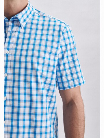 Coupe regular Chemise business SEIDENSTICKER en bleu