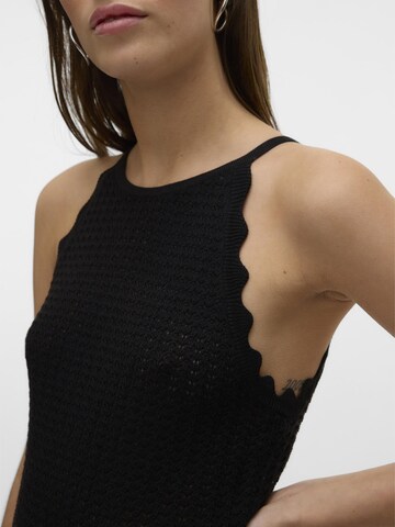 VERO MODA Gebreide jurk 'VMPanama' in Zwart