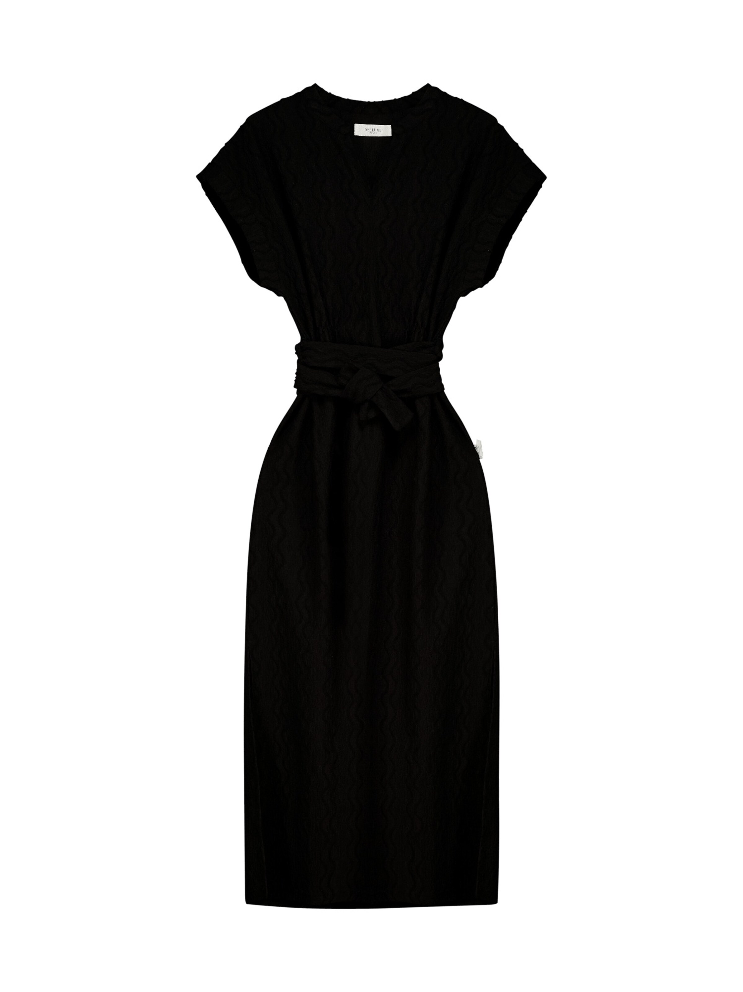 Robe 'Ilanga' Deeluxe en noir : devant