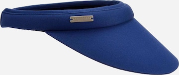 Seeberger Hut 'Visor' in Blau: Vorderseite
