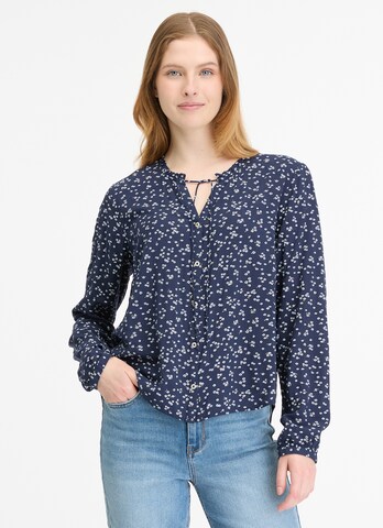 Ragwear Bluse in Blau: Vorderseite