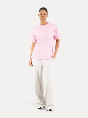 T-shirt Smilodox en rose : devant