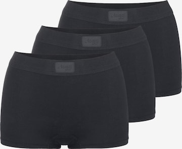 SLOGGI Panty 'Double Comfort T' in Black: front