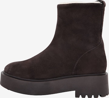 ABOUT YOU Booties 'Jody' in Brown: front