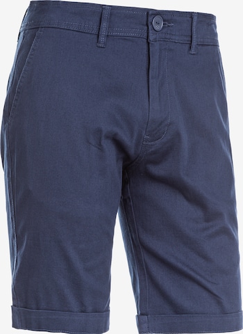 Cruz Chino 'Jerryne' in Blauw: voorkant