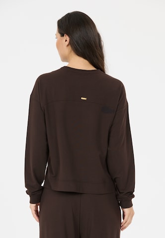Athlecia Sweatshirt 'Brenan' in Braun