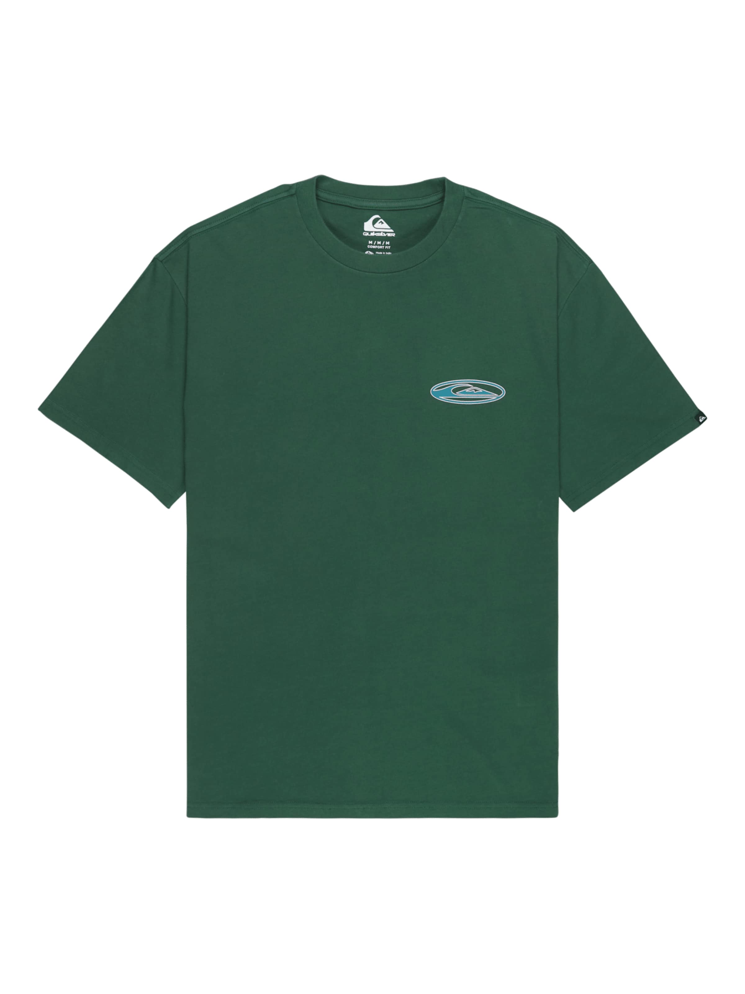 QUIKSILVER Shirt ' Quikglobe ' in Green: front
