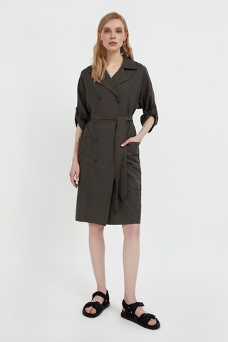 Finn Flare Shirt dress in Green