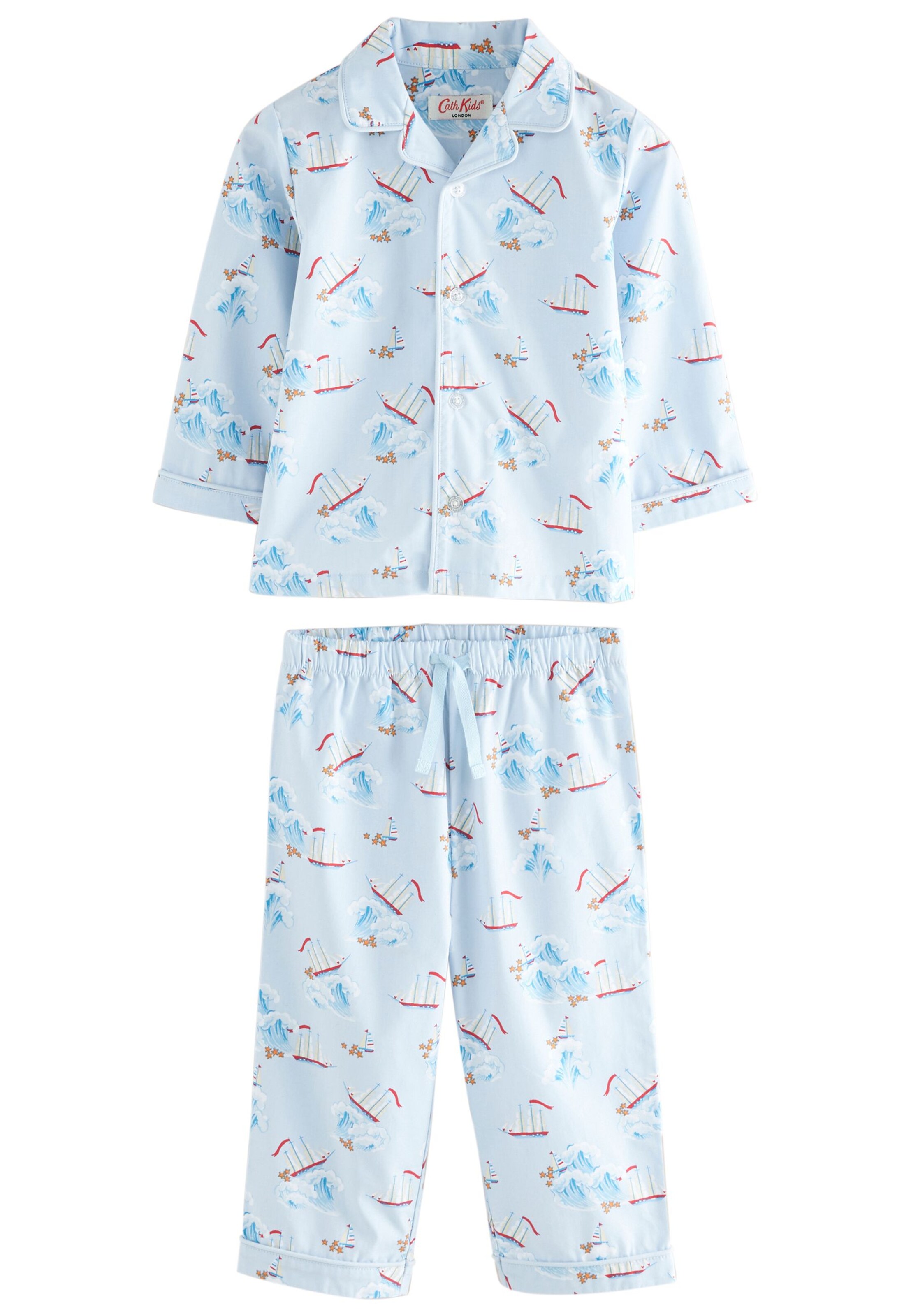 Next Schlafanzug in Blau: Vorderseite