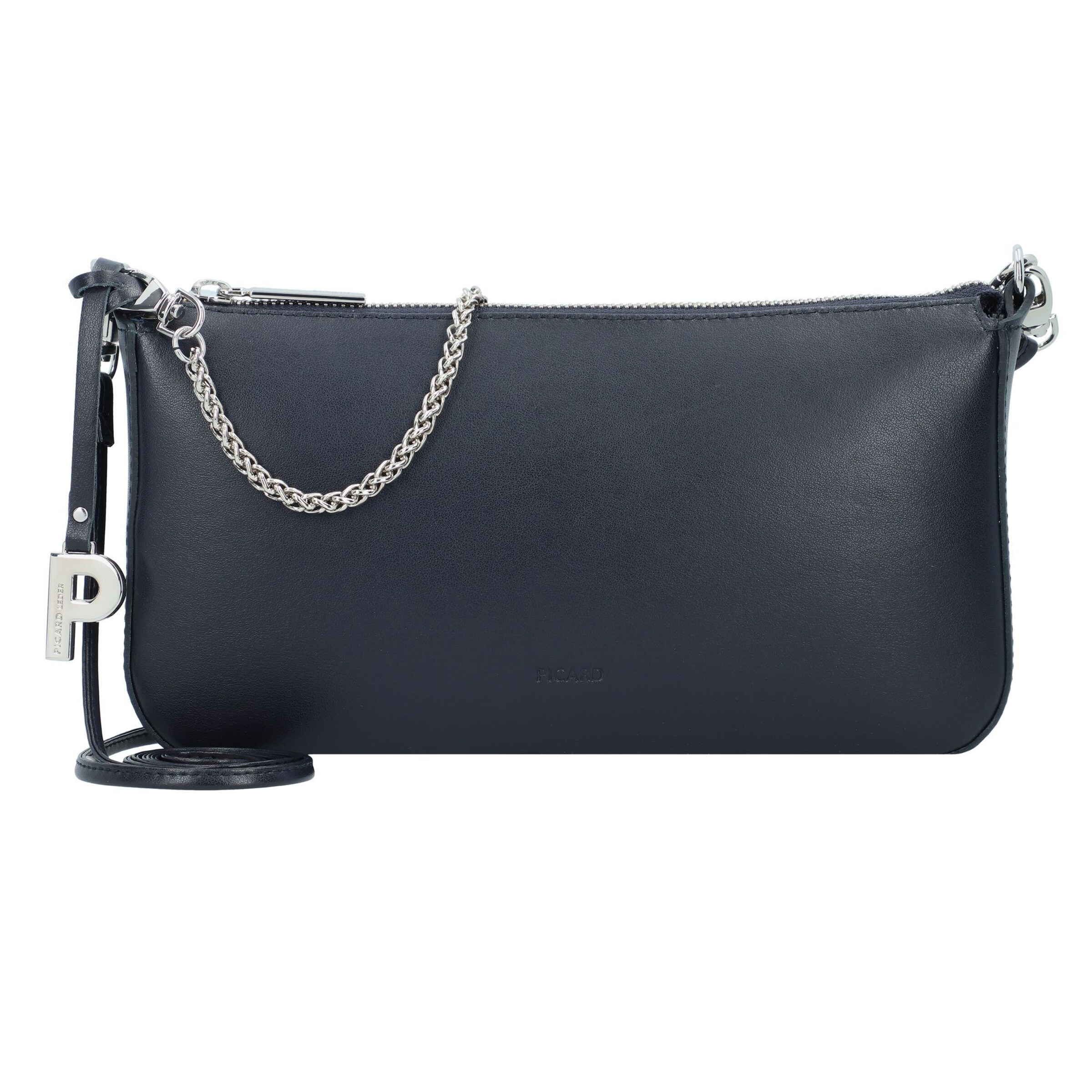 Sac bandoulière 'Auguri' Picard en bleu : devant