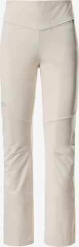 THE NORTH FACE - regular Pantalón de montaña 'SNOGA' en blanco: frente